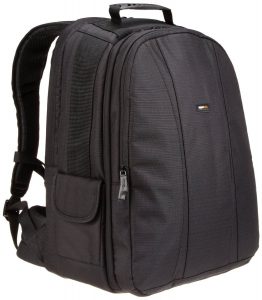 AmazonBasics DSLR Camera and Laptop Backpack