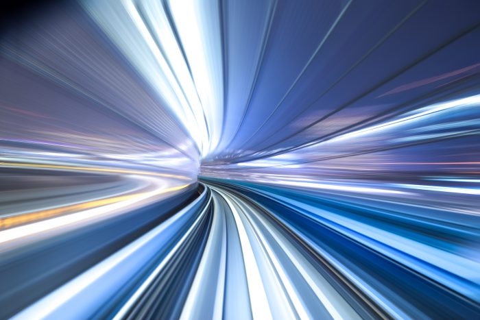 example of a blue motion blur photography background