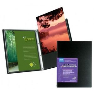 Itoya Art Bound Portfolio with Crystal Clear PolyGlass Pages