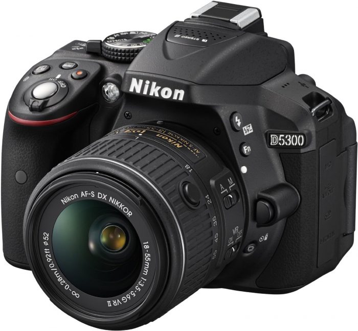Nikon D5300 side view