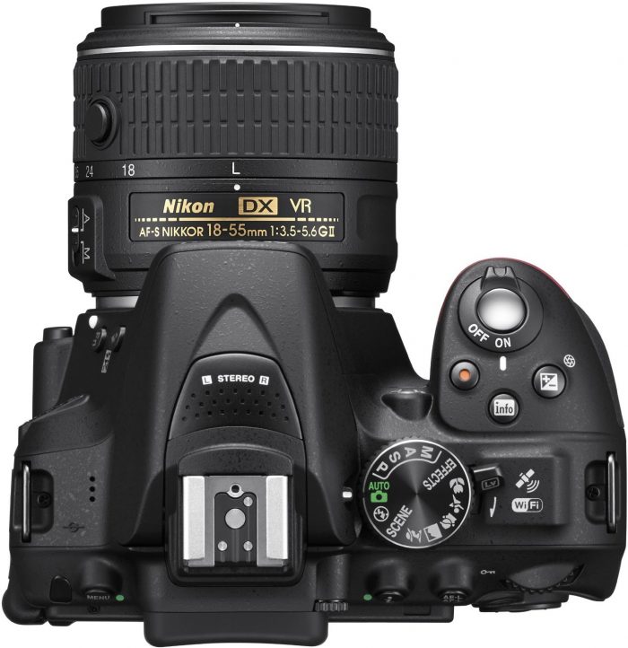 D5300 top view