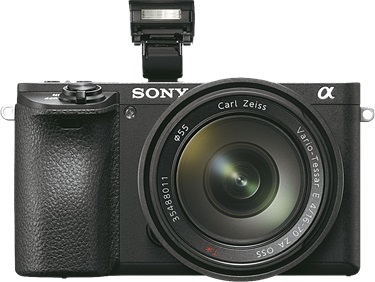 Sony a6500 front side