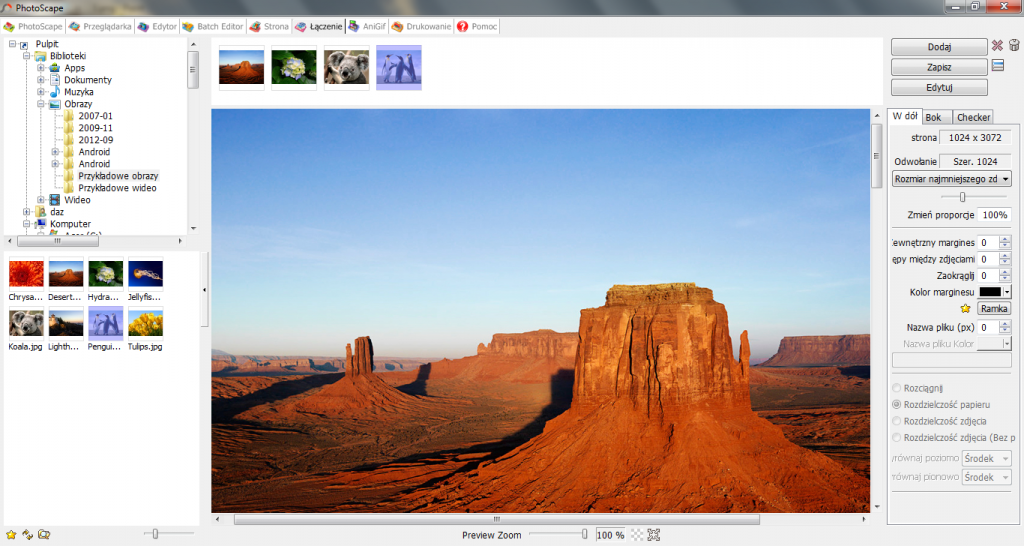 screenshot of Photoscape for Windows